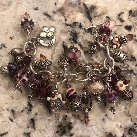 Eliza B's Glass Bead Bracelet - Picture 1 of 8